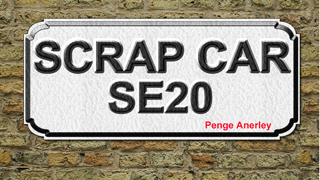 scrap car SE20